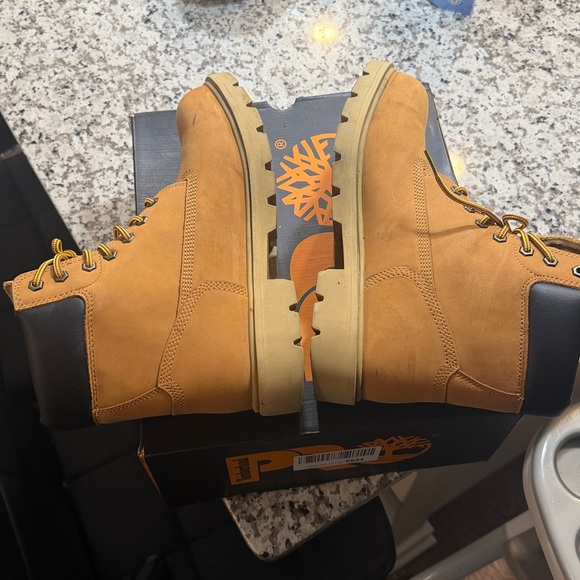 Timberland PRO Tan Composite Toe Work Boots - Picture 7 of 8